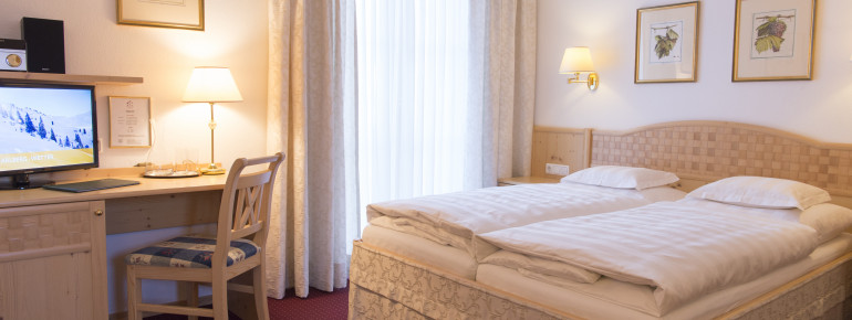 Doppelzimmer Horaplätz mit Südterrasse