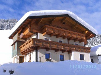 Haus im Winter