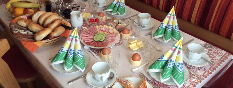 Frühstückmöglichkeit