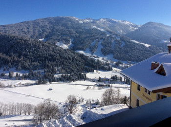 Bergblick vom Balkon