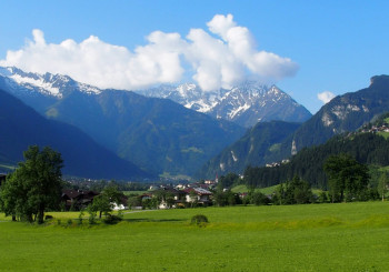 Balkon ausblick von unser Haus