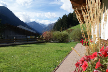 Wunderbarer Blick zum Stubaier Gletscher