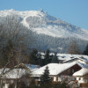 Blick vom Balkon zum Arber