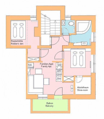 Familienappartement nach Umbau 2019