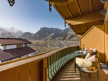 Ausblick Balkon