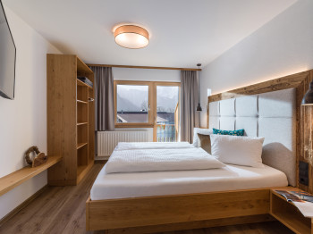 Schlafzimmer Studio Apartment Ahorn