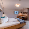 Schlafzimmer Studio Apartment Ahorn
