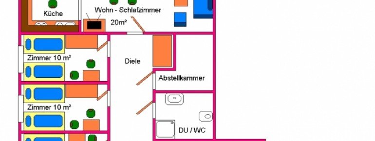 Ferienwohnung für bis zu 9 Pers.