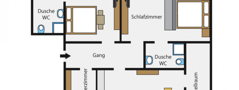 App. Bergblick Grundriss