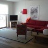 Wohnzimmer mit Blick auf die Alpen