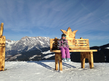 Skifahren am Aberg