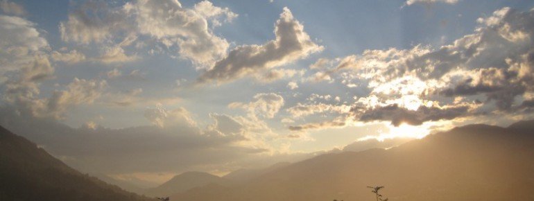 Wundervolles Panorama