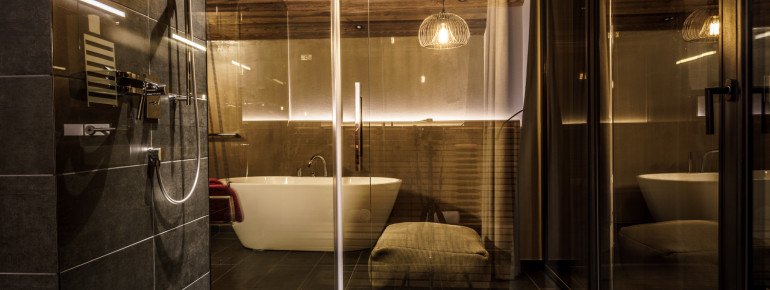 Badezimmer Chalet