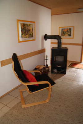 Im Wohnflur der Familienwohnung