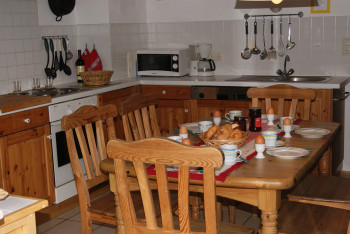 Küche Familienwohnung