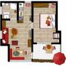 Grundriss App. Widderstein
