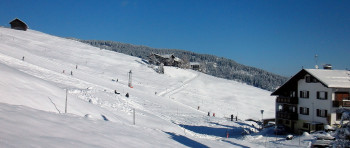 Dirkekt an der Skipiste
