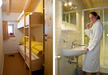 Kinderzimmer und Badzimmer Schönleitenspitz