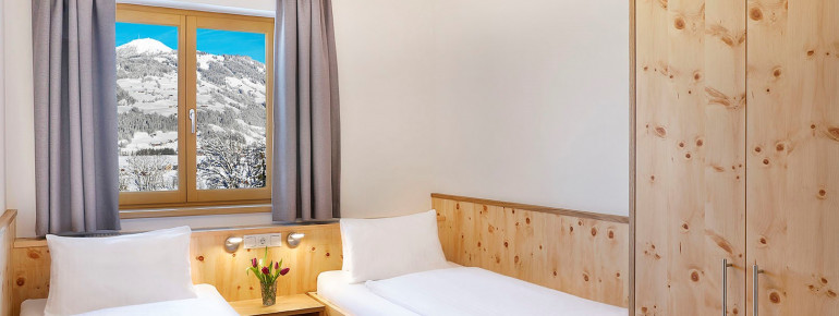 Kinderzimmer der Familiensuite Dorfblick