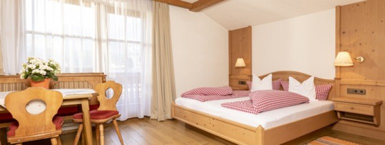 Wohn- und Schlafbereich Apartment 6