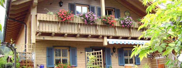 Gartenansicht Haus Weingärtner