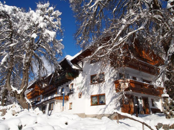 Gästehaus Wiesbach im Winter