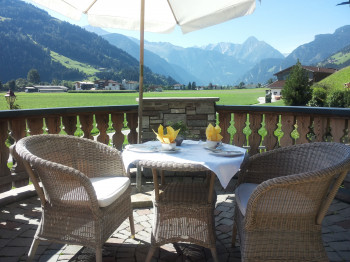 Blick von der Terasse