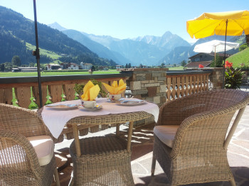 Blick von der Terasse