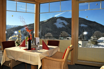 Unser Frühstück - und Abendessen Wintergarten