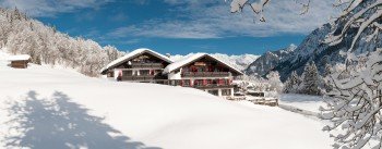 Südansicht Alpengasthof Hotel Schwand