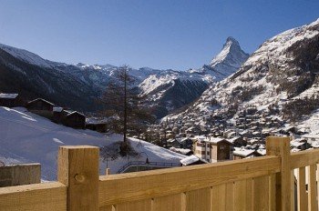 Blick vom Balkon