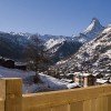 Blick vom Balkon