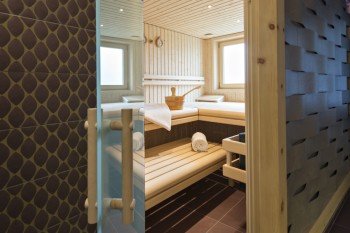 Einblick in die Sauna / das Finarium
