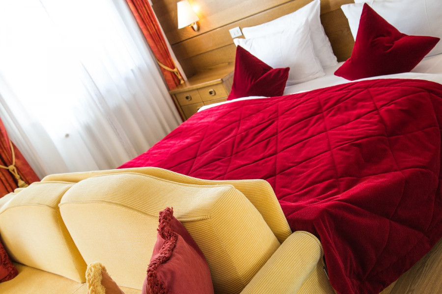 Graben Doppelzimmer im Hotel Corso Bruneck