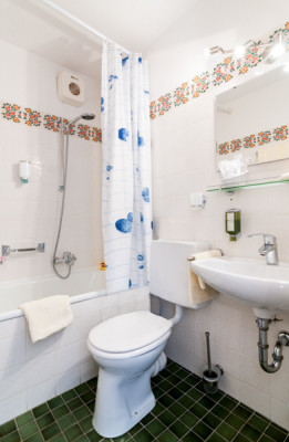 Badezimmer vom Einzelzimmer