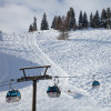 Hotel Enzian liegt direkt an der Skipiste.