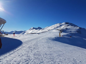Winter Skifahren