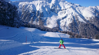 Winter Skifahren