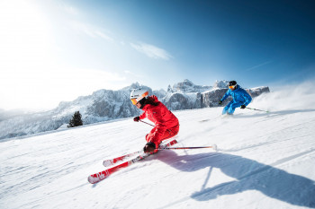 Skifahren Winter