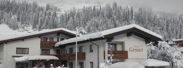 Winteransicht Hotel Gesser Sillian