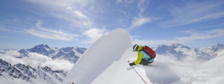 das Skigebiet St. Anton am Arlberg