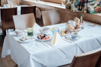 Frühstück im Panoramarestaurant