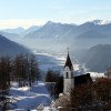 Inntal im Winter