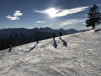 Traumhafte Skipisten