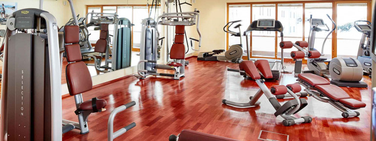 Fitnessraum im Hotel KONRADIN