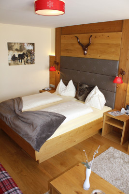 Doppelzimmer Südseite mit Balkon