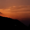 moutains by night