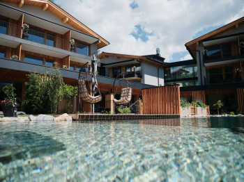 Naturbadeteich Maria Alm Hotel MorgenZeit
