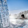 Ganzjährig beheizter Außenpool Hotel Reinerhof Bayerischer Wald