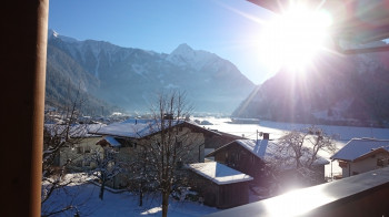 Blick auf die Zillertaler Bergwelt